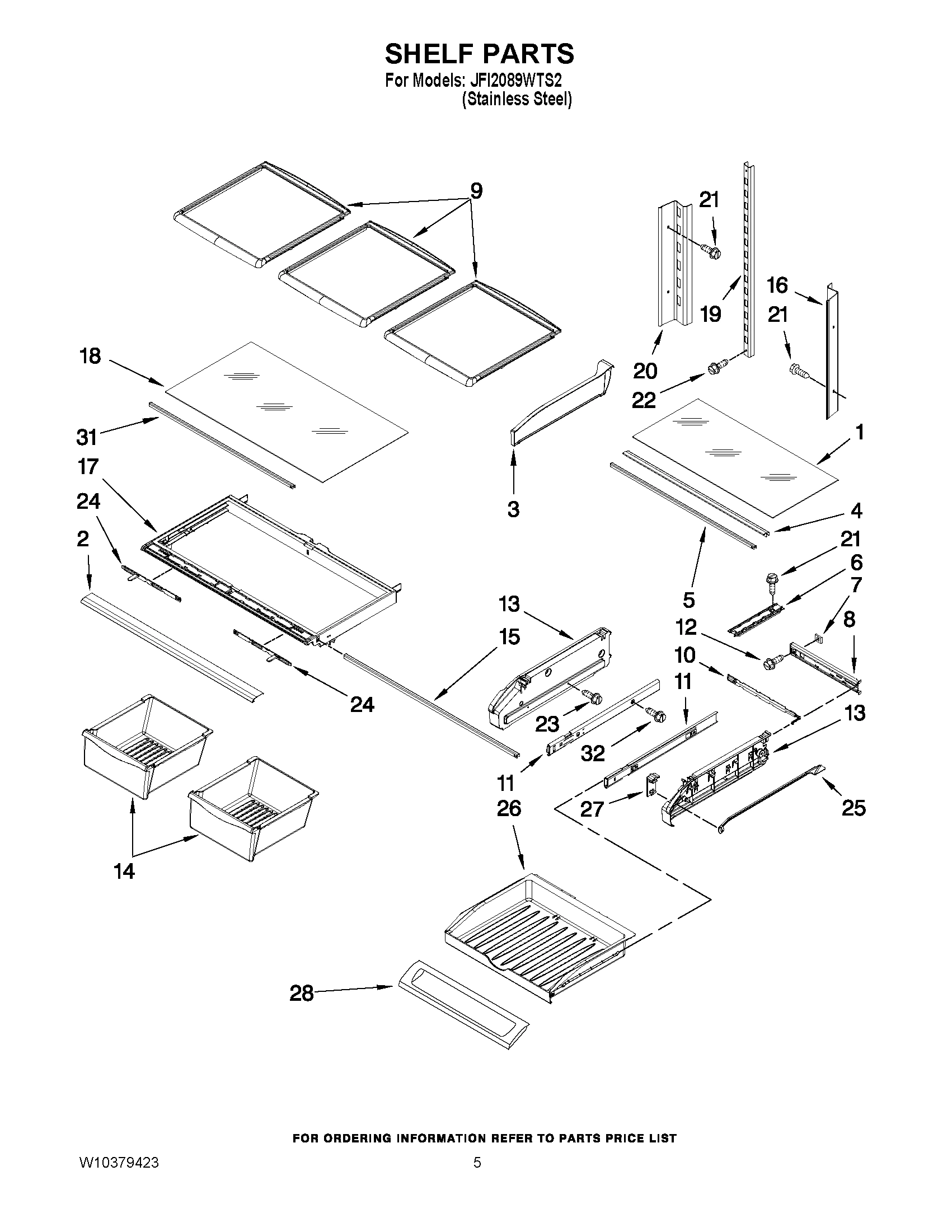 03 - SHELF PARTS