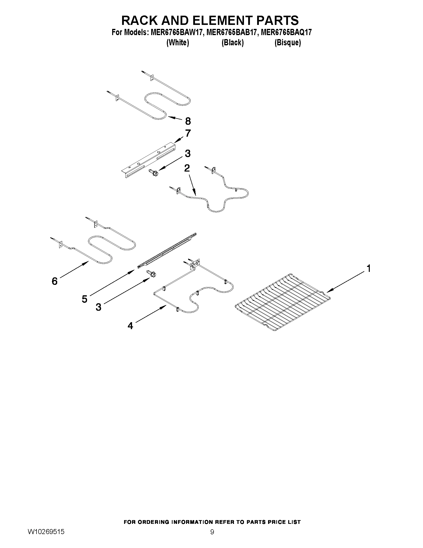 06 - RACK AND ELEMENT PARTS