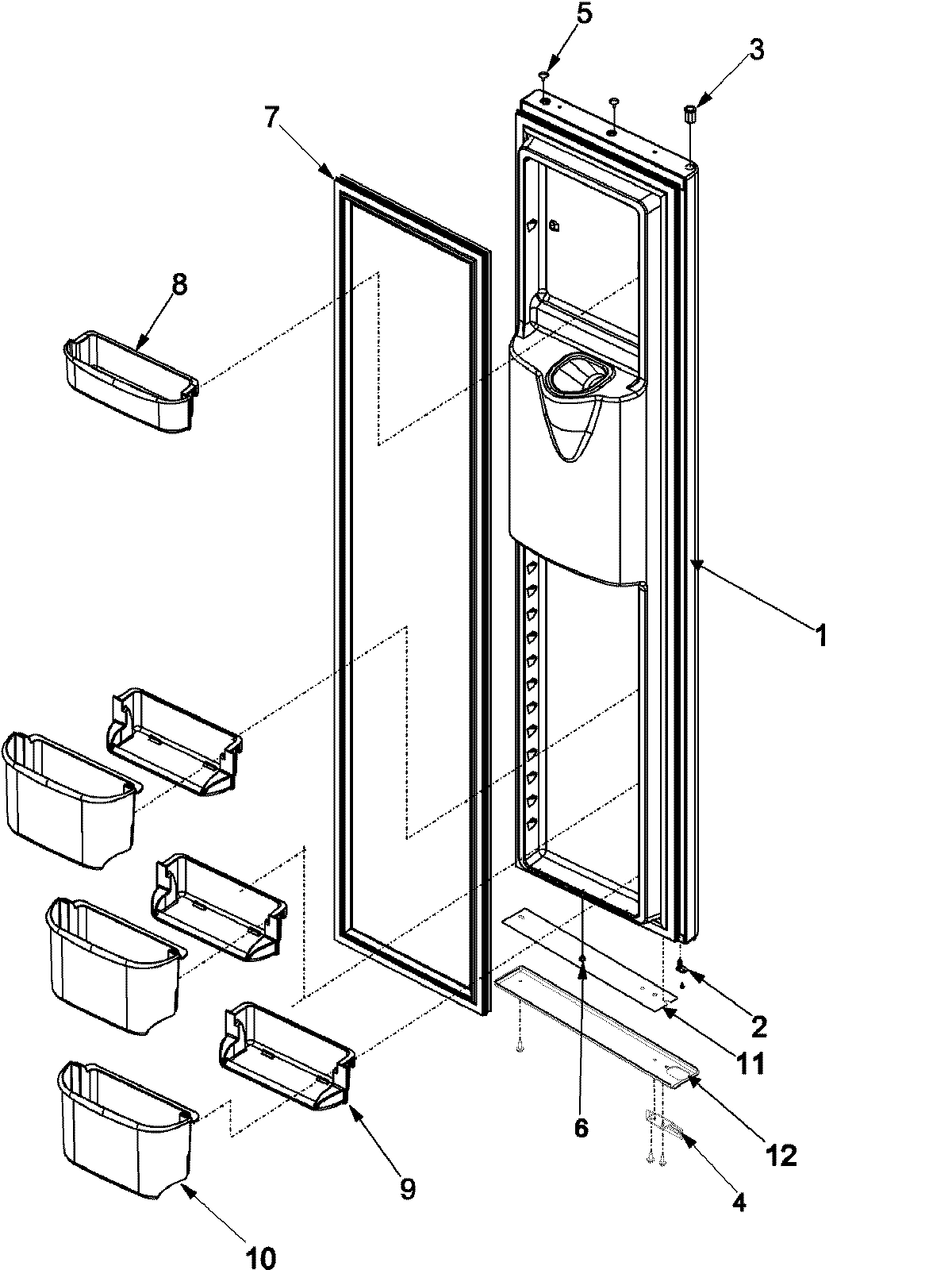 08 - FREEZER DOOR