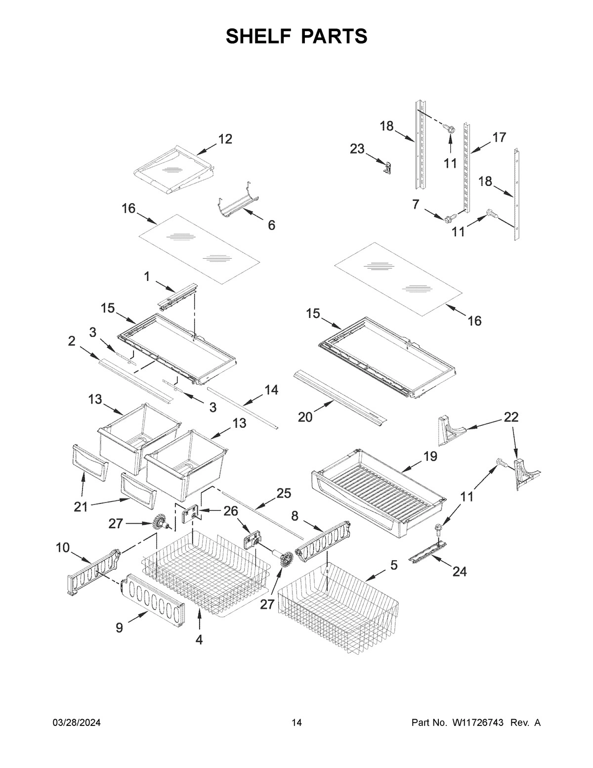 08 - SHELF PARTS