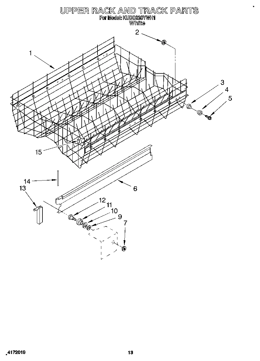 10 - UPPER RACK AND TRACK
