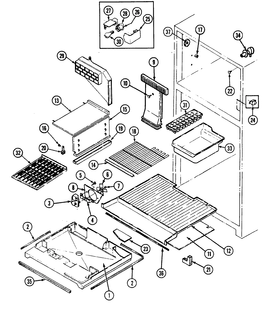 03 - FREEZER COMPARTMENT