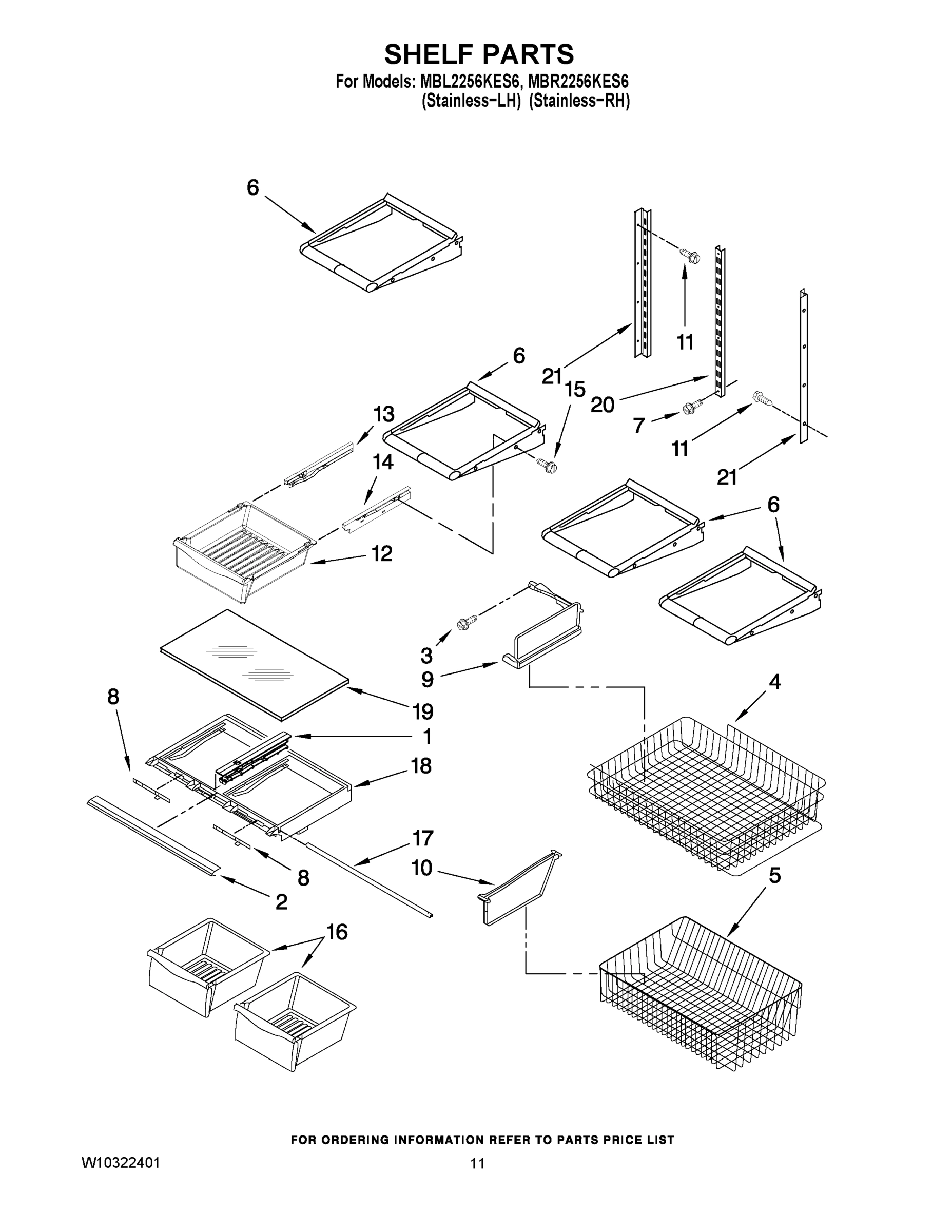07 - SHELF PARTS