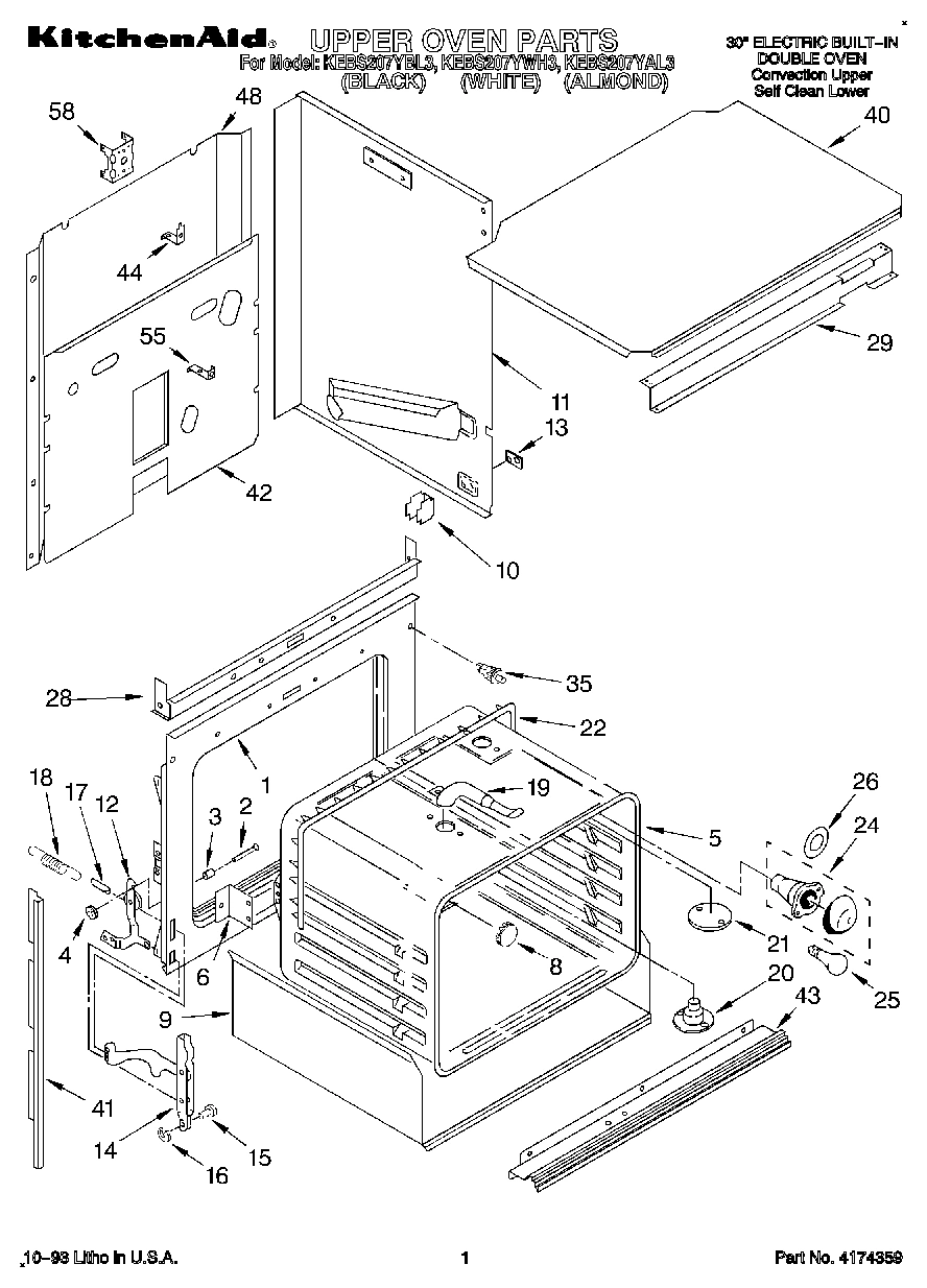 01 - UPPER OVEN