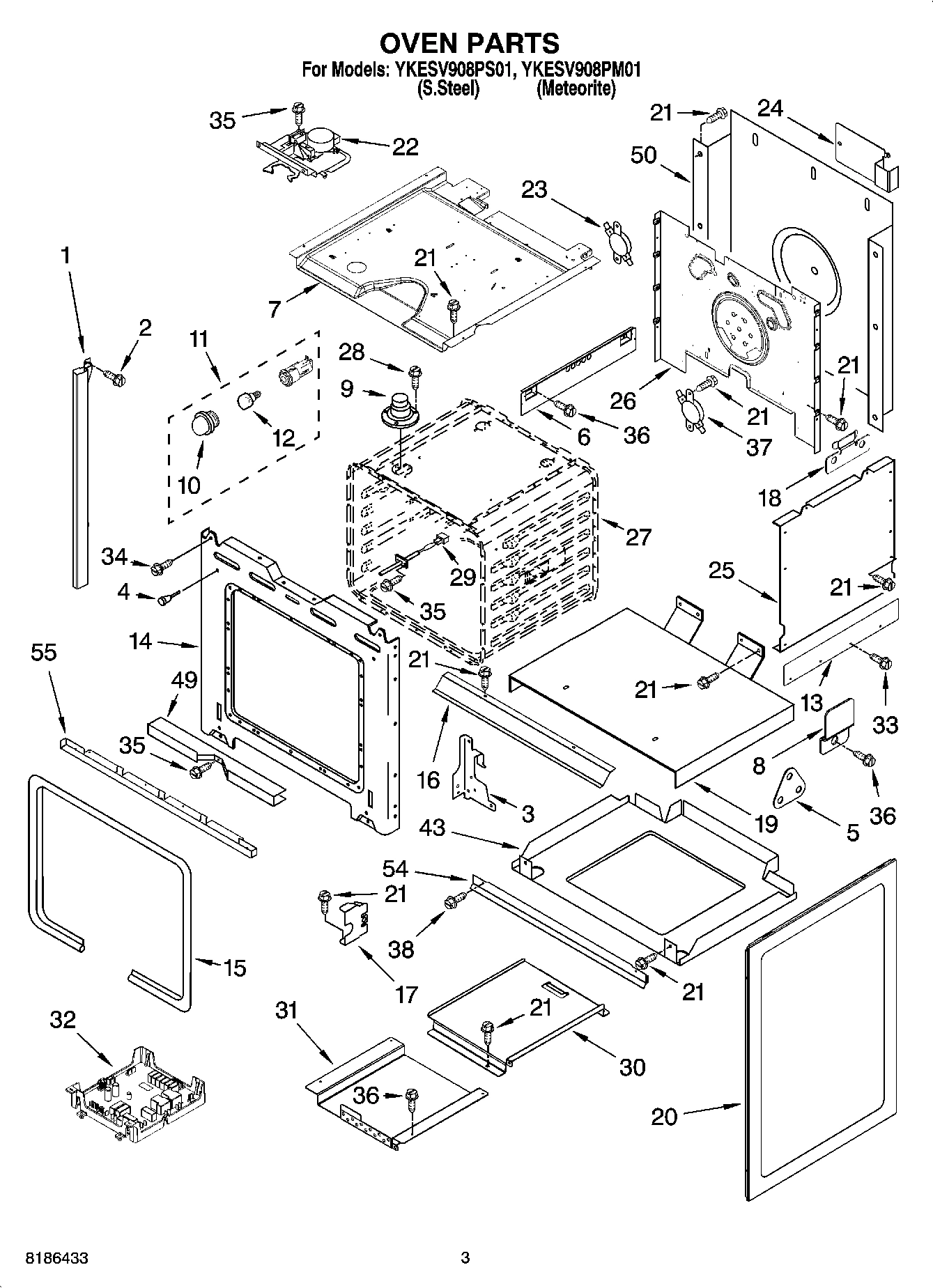 03 - OVEN PARTS