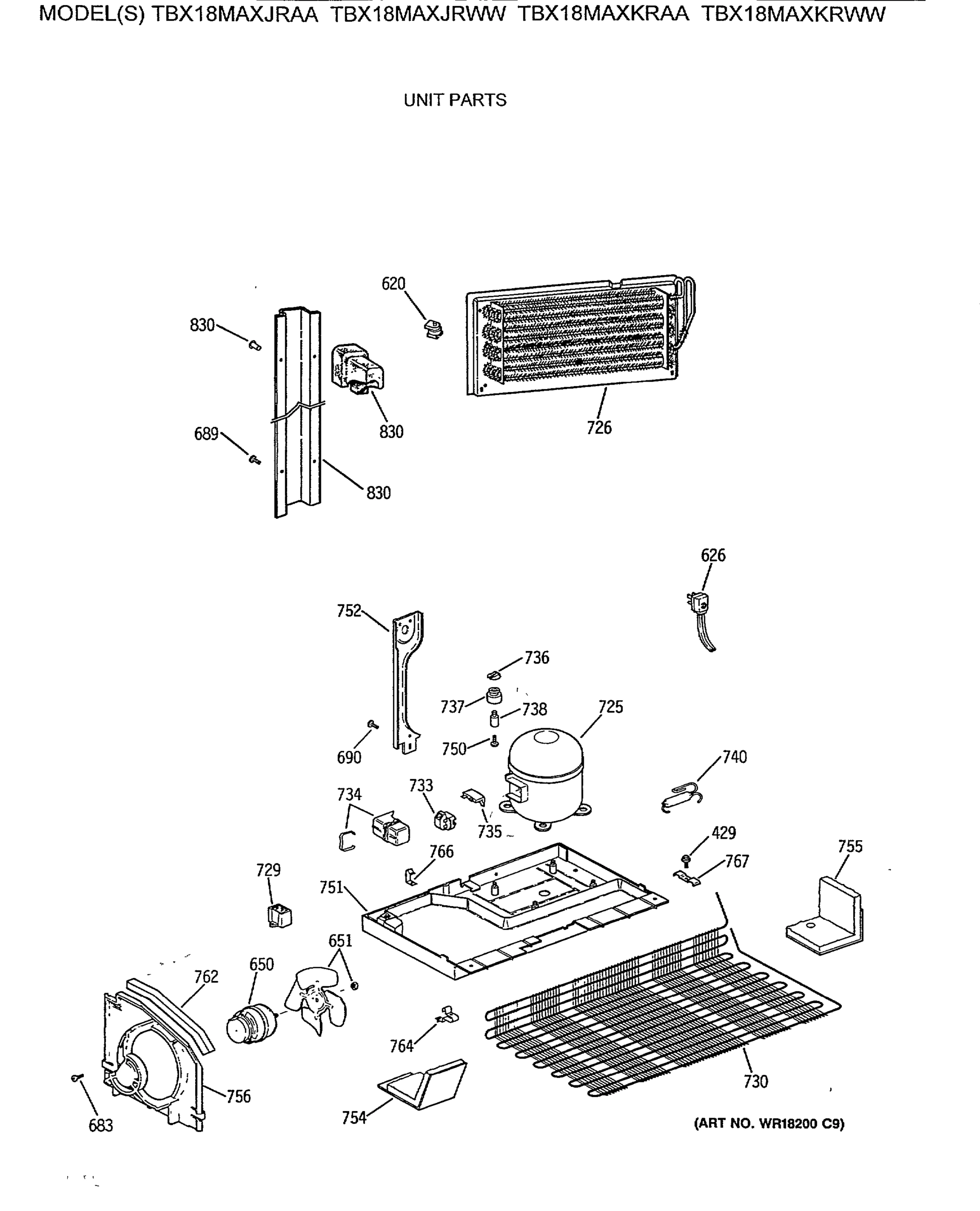 UNIT PARTS