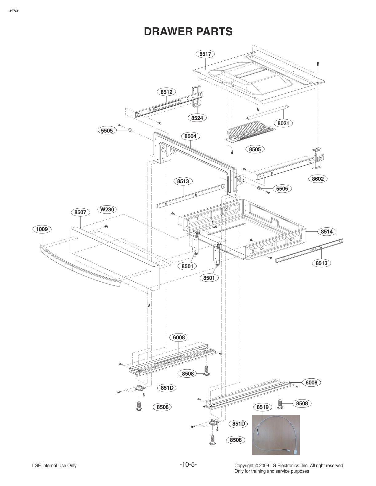 DRAWER PARTS