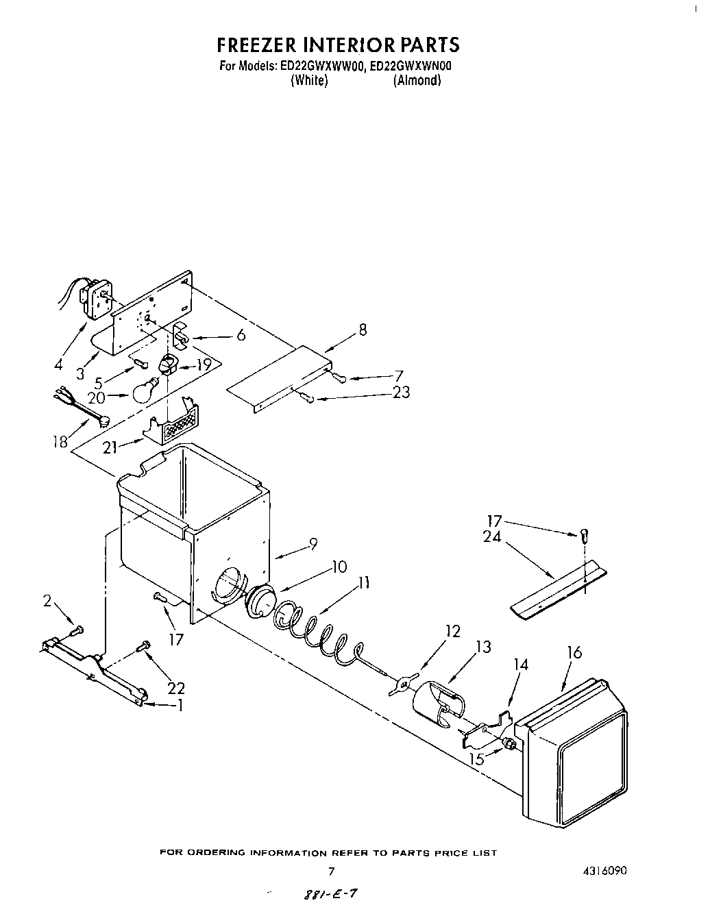 06 - FREEZER INTERIOR
