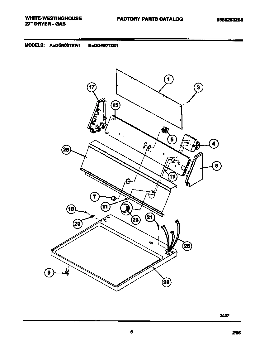 04 - CONSOLE, CONTROLS, TOP PANEL