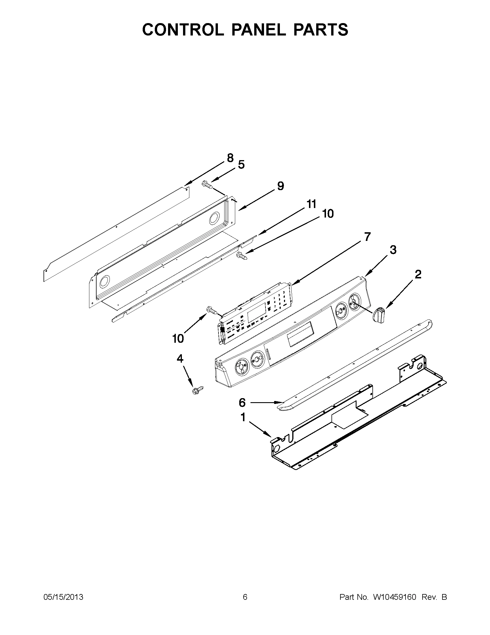 03 - CONTROL PANEL PARTS