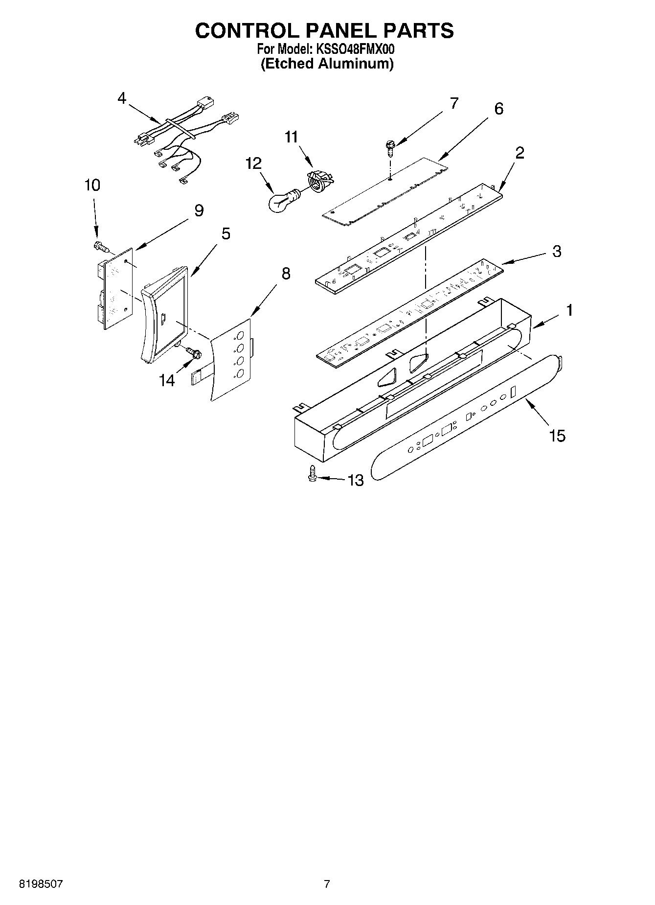05 - CONTROL PANEL PARTS