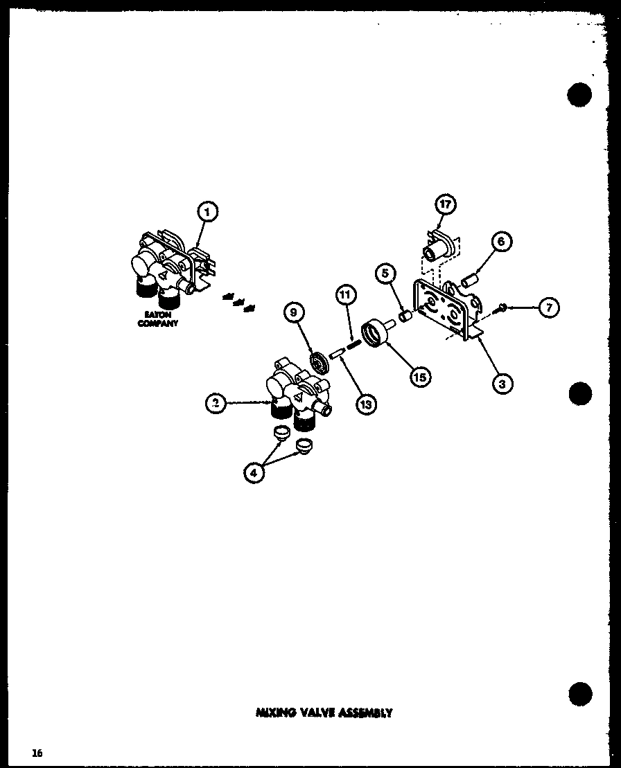 03 - MIXING VALVE ASSY