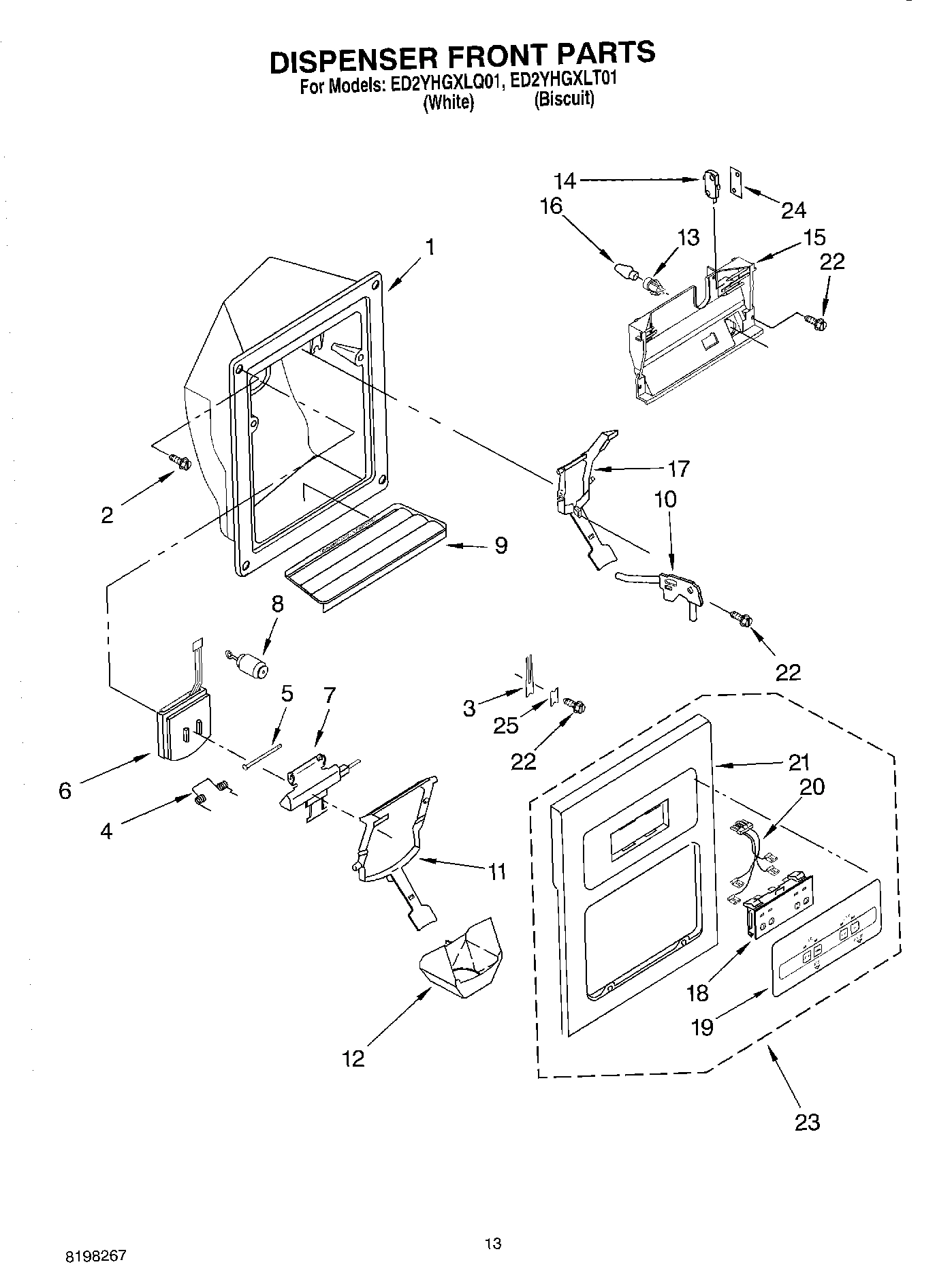 09 - DISPENSER FRONT