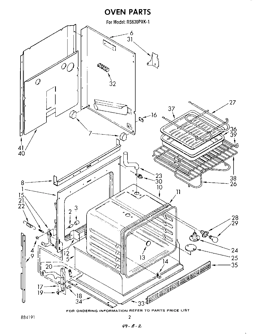 02 - OVEN PARTS