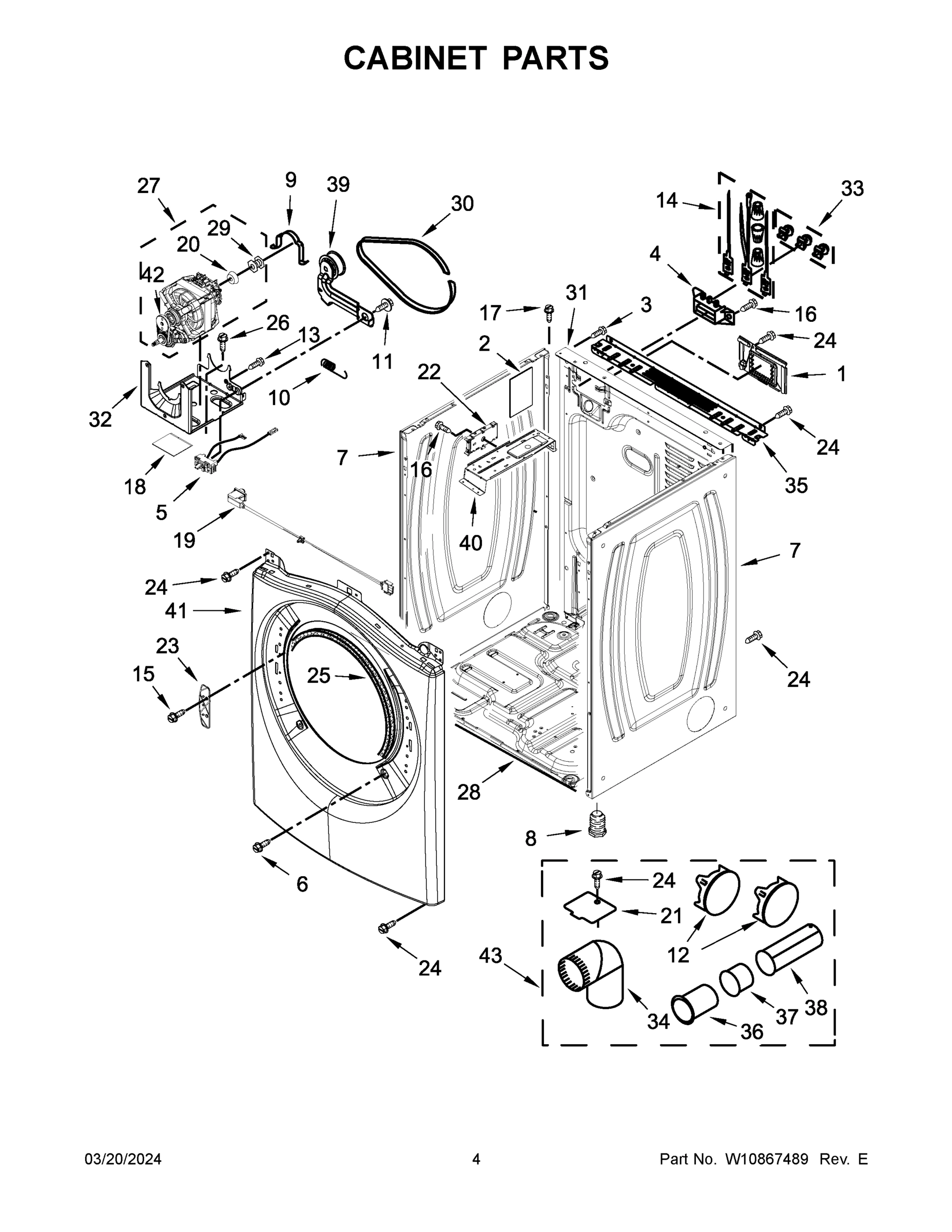 03 - CABINET PARTS