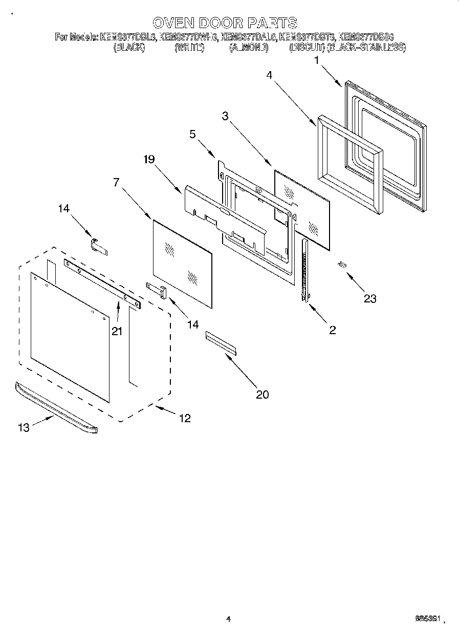 03 - OVEN DOOR