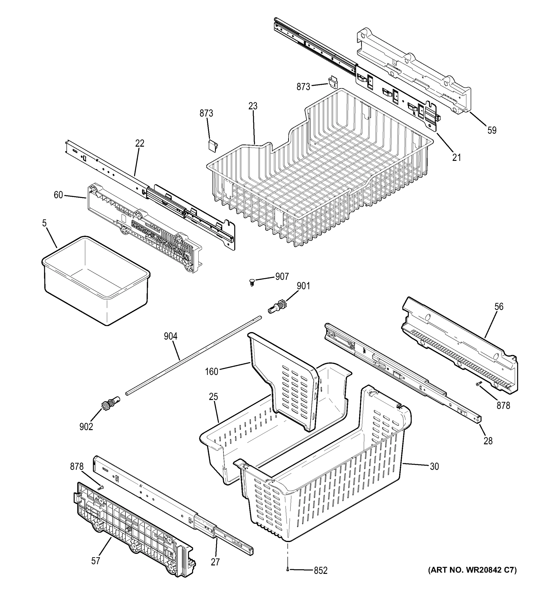 FREEZER SHELVES