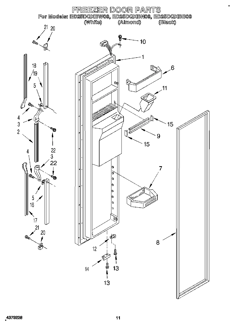 07 - FREEZER DOOR