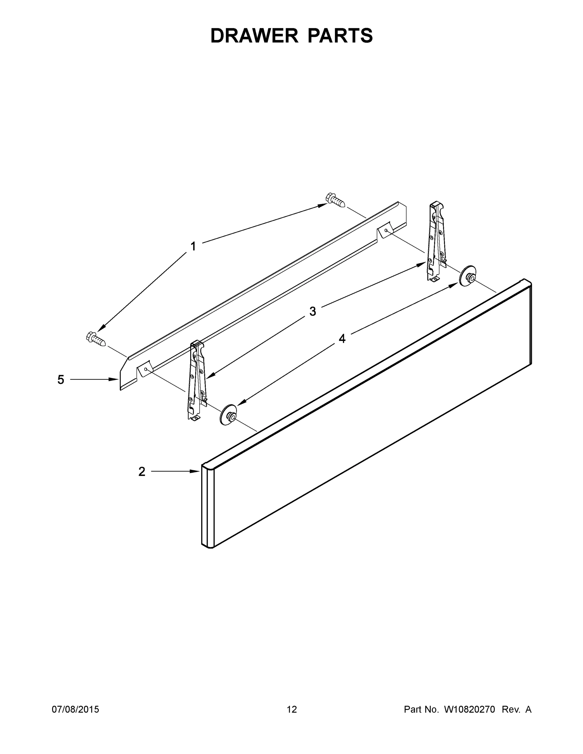 07 - DRAWER PARTS
