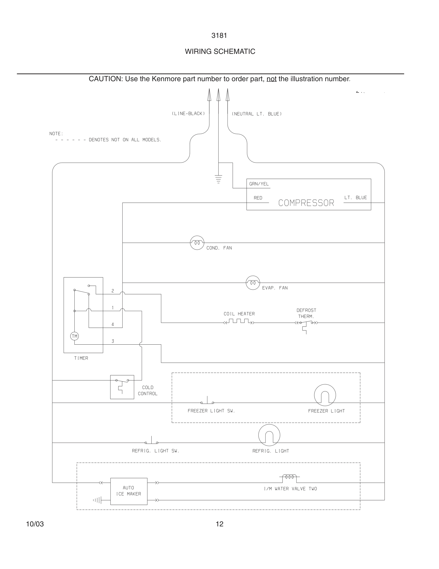 12 - WIRING SCHEMATIC