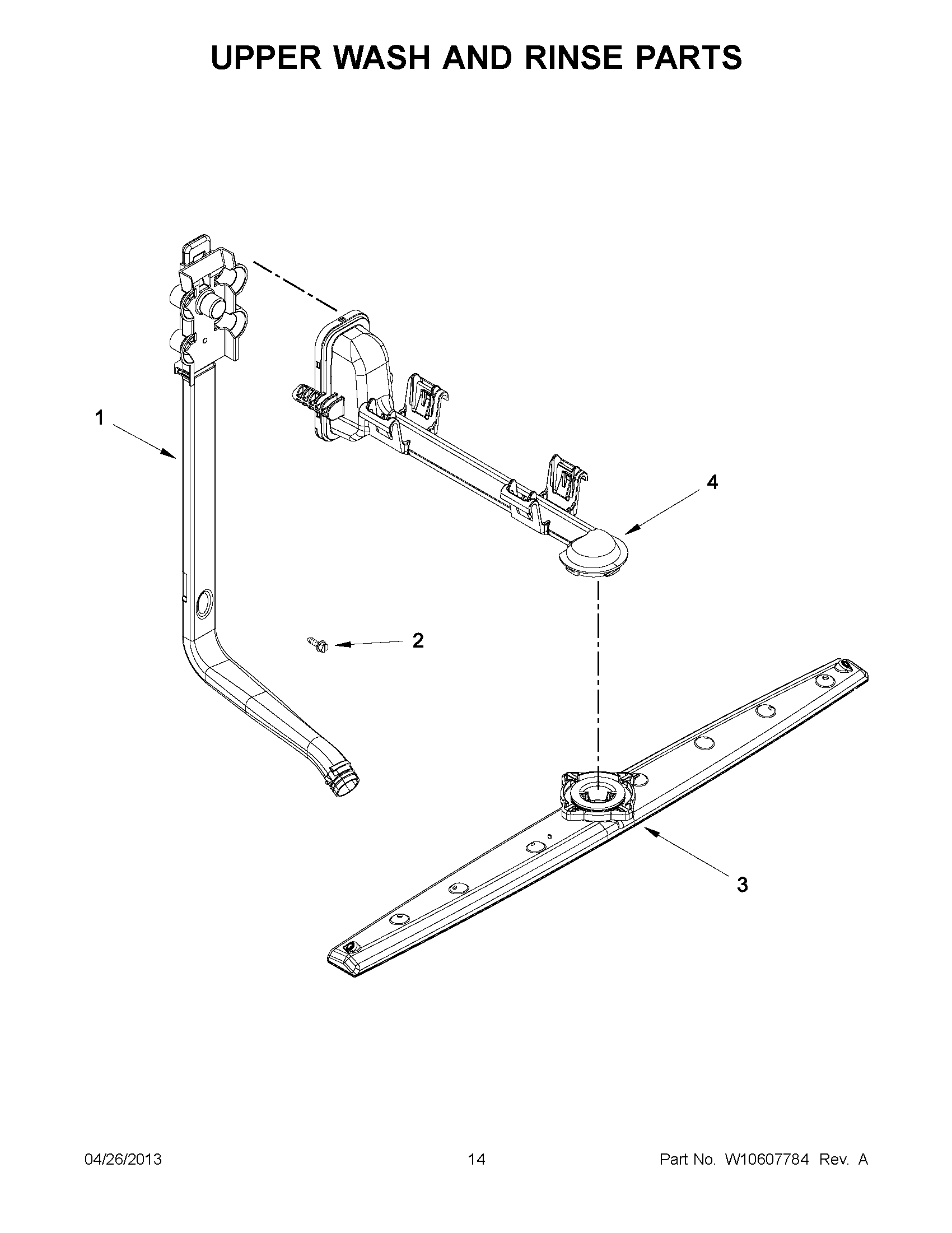 07 - UPPER WASH AND RINSE PARTS