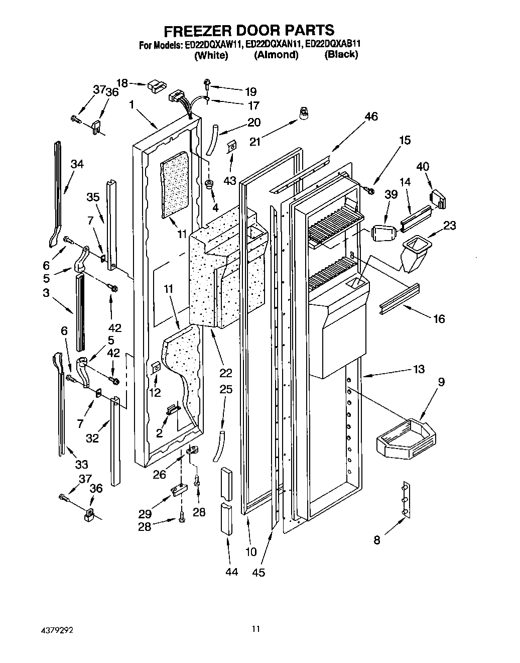 08 - FREEZER DOOR