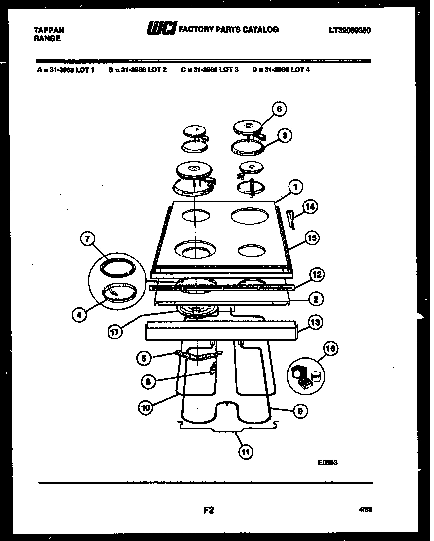 05 - COOKTOP AND BROILER PARTS
