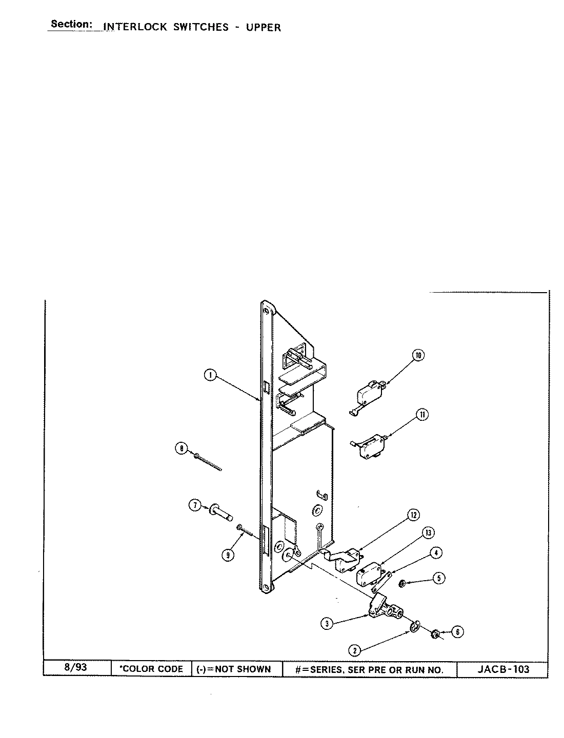 09 - INTERLOCK SWITCHES-UPPER
