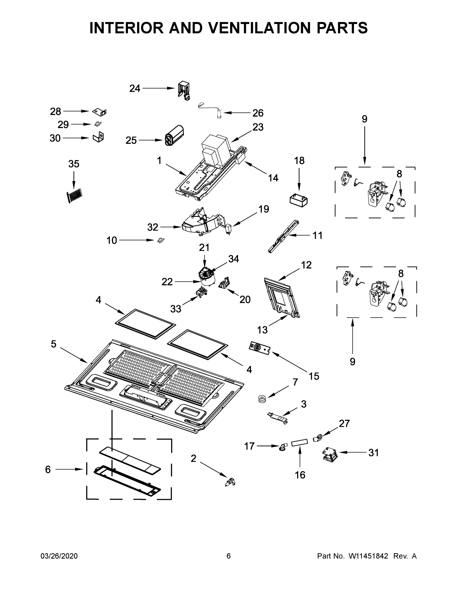 04 - INTERIOR AND VENTILATION PARTS