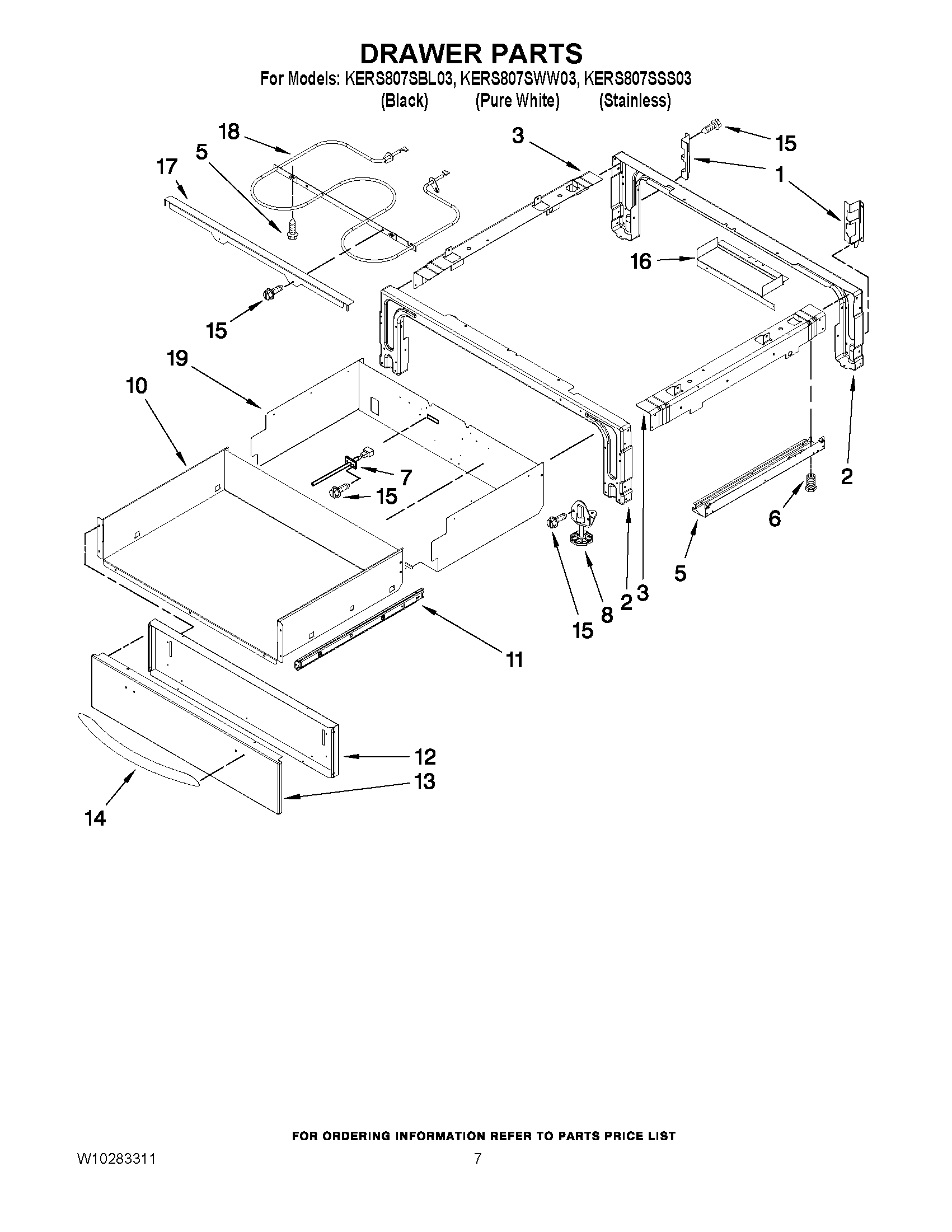 04 - DRAWER PARTS