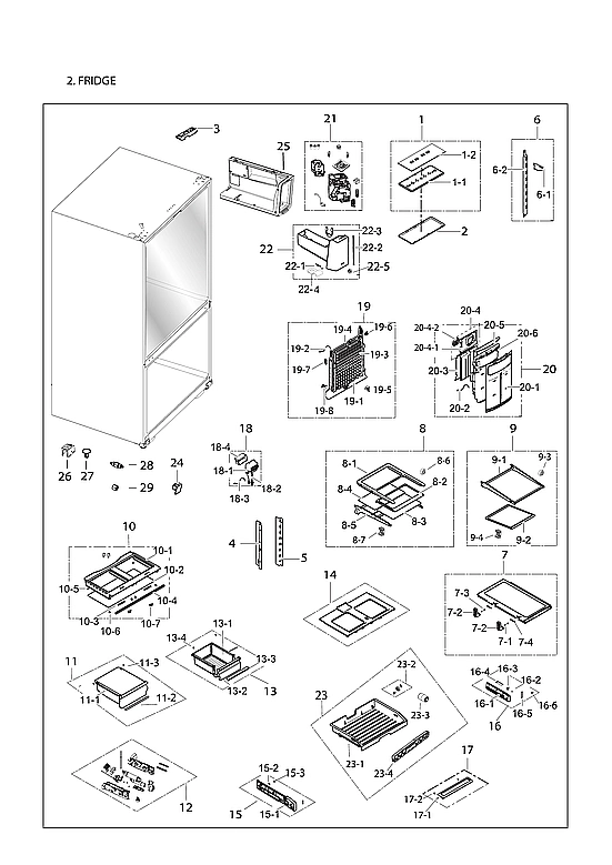 REFRIGERATOR PARTS