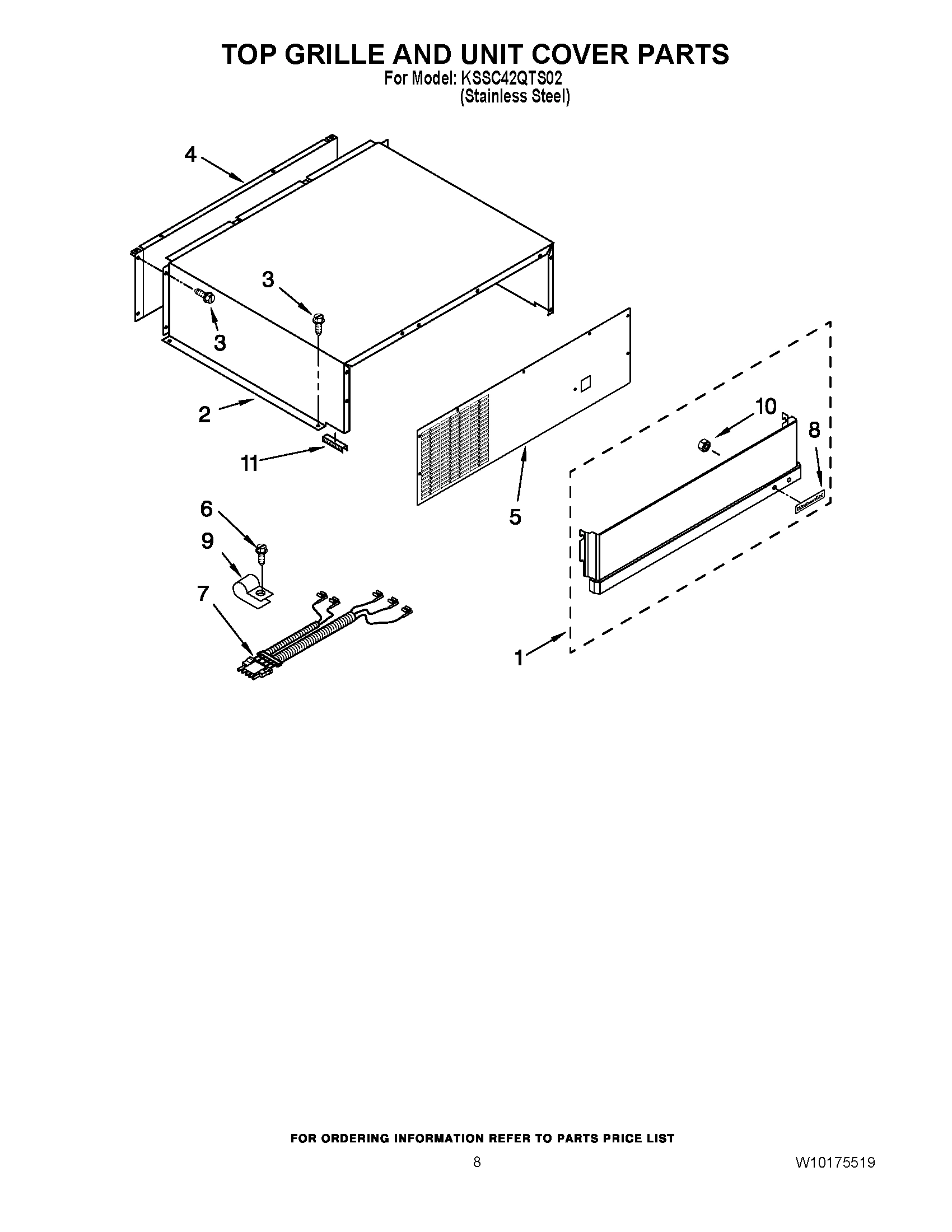 06 - TOP GRILLE AND UNIT COVER PARTS