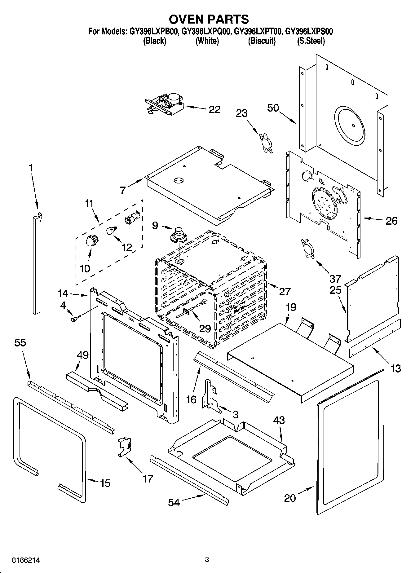 03 - OVEN PARTS