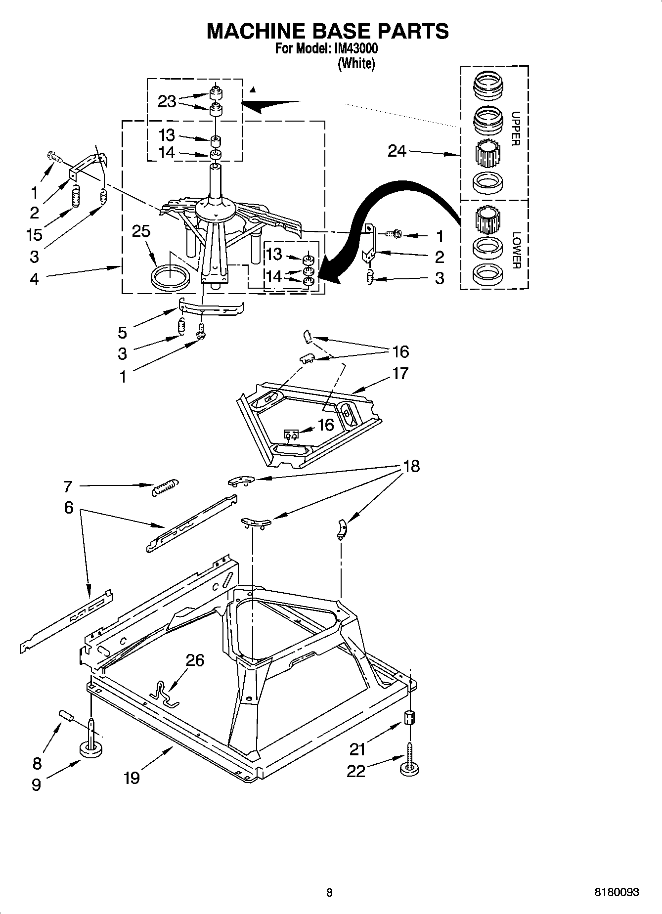 05 - MACHINE BASE PARTS