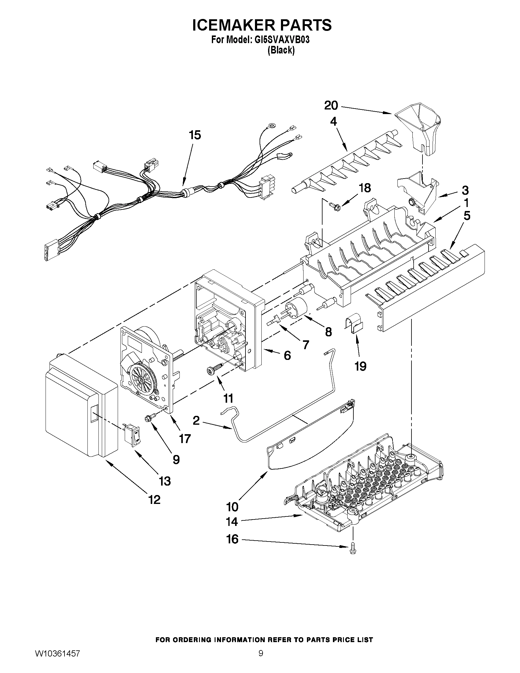 05 - ICEMAKER PARTS