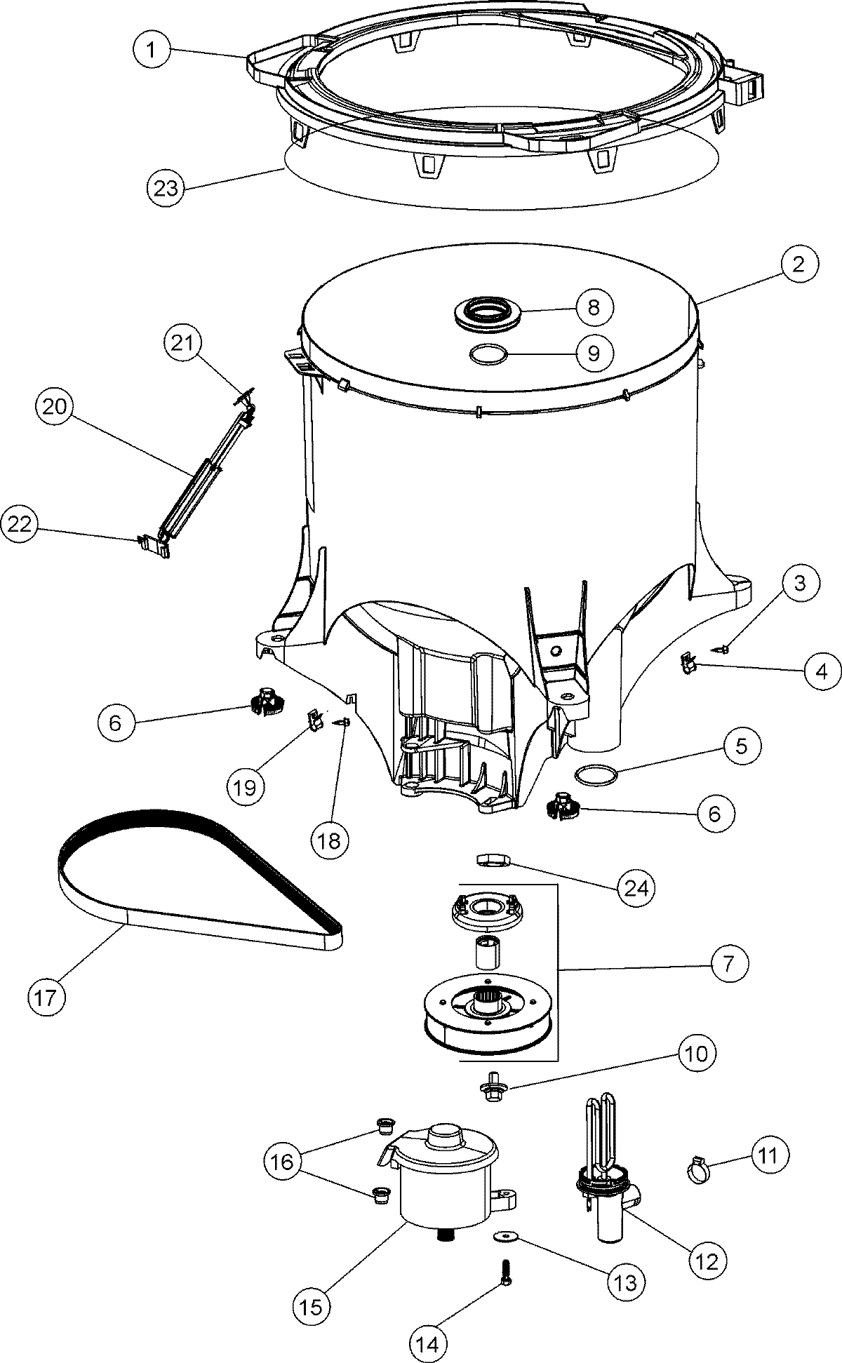 05 - OUTER TUB
