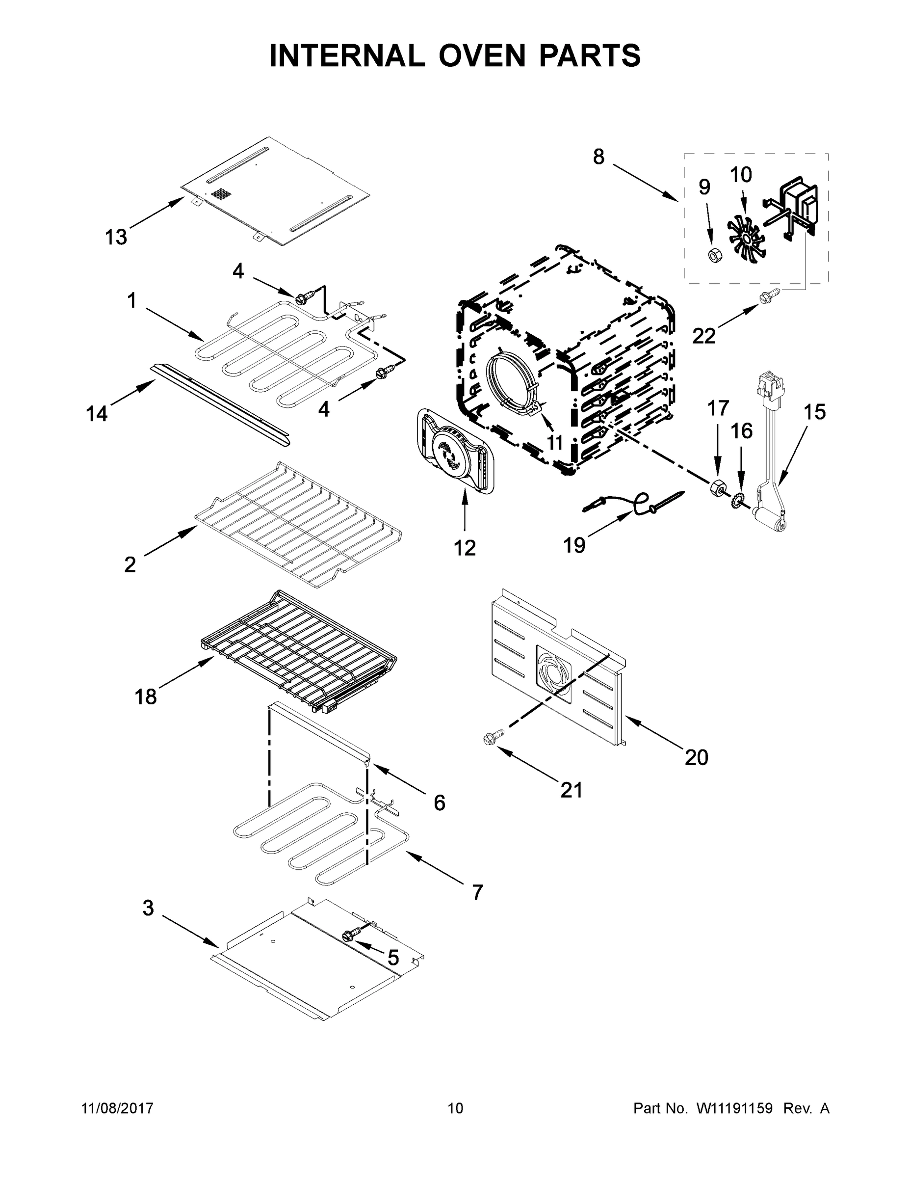 06 - INTERNAL OVEN PARTS