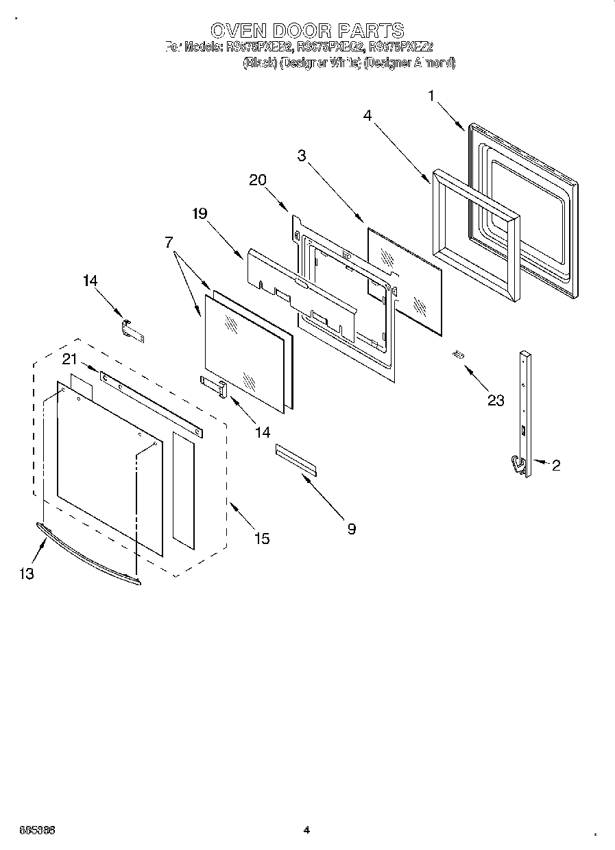 03 - OVEN DOOR