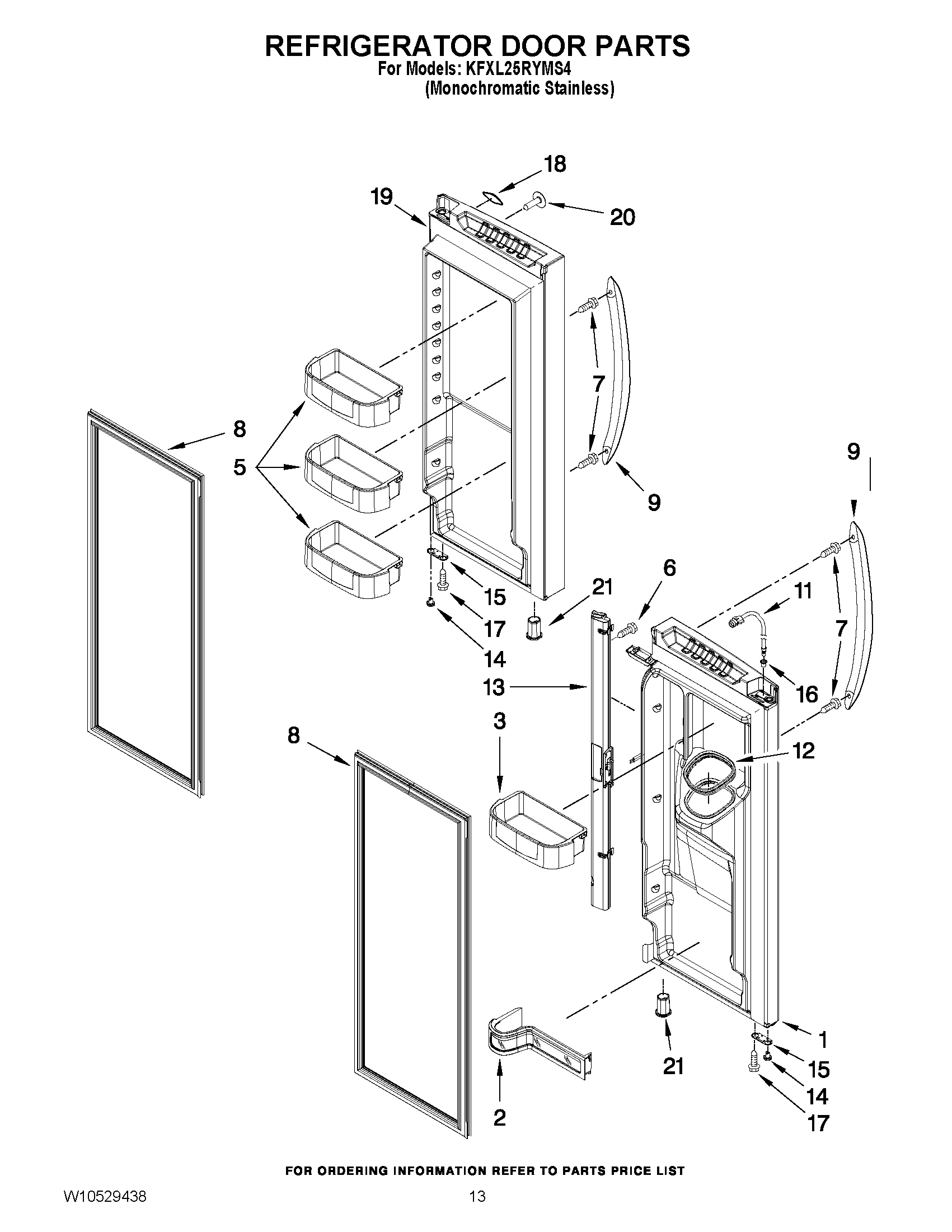 07 - REFRIGERATOR DOOR PARTS
