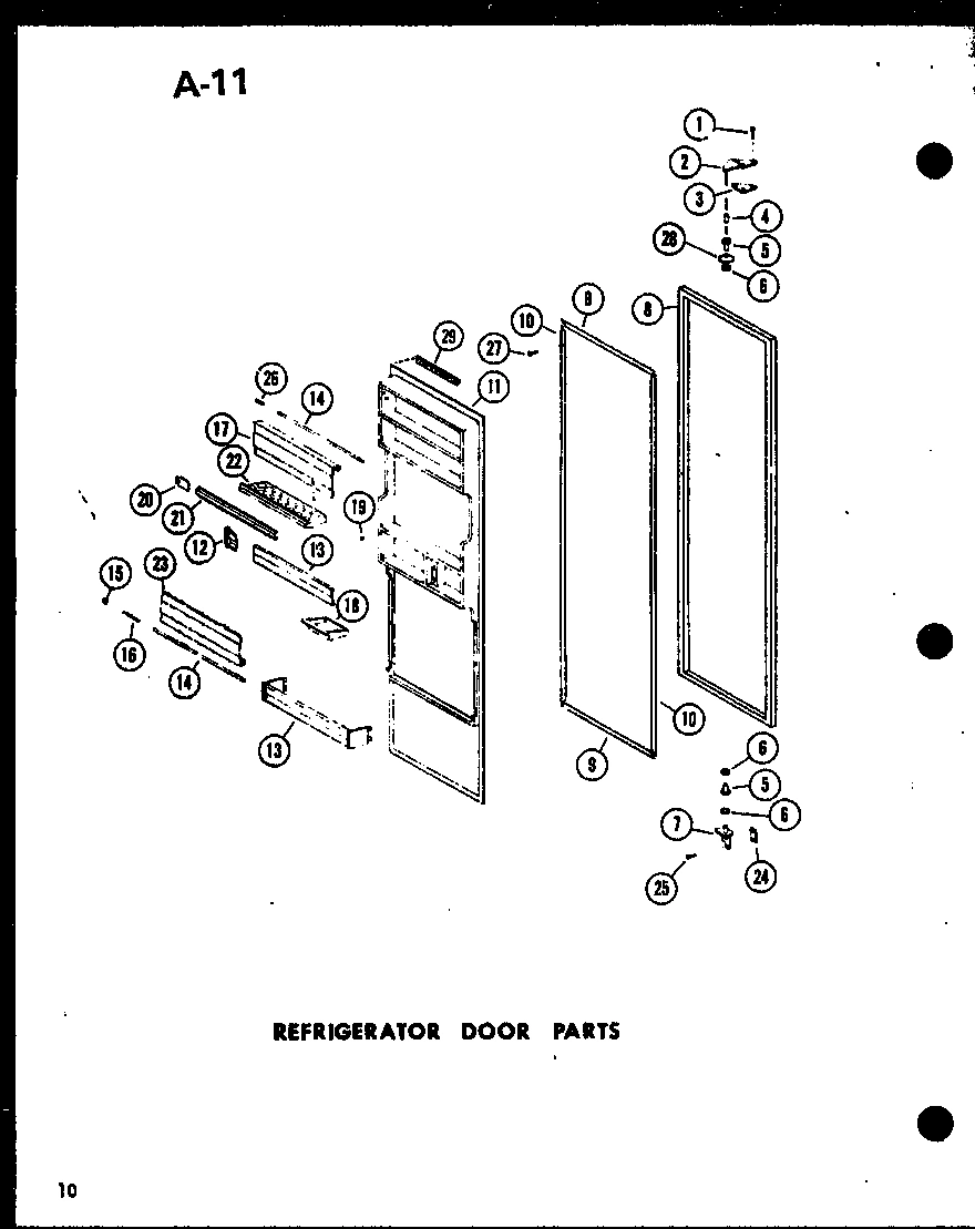 10 - REF DOOR PARTS