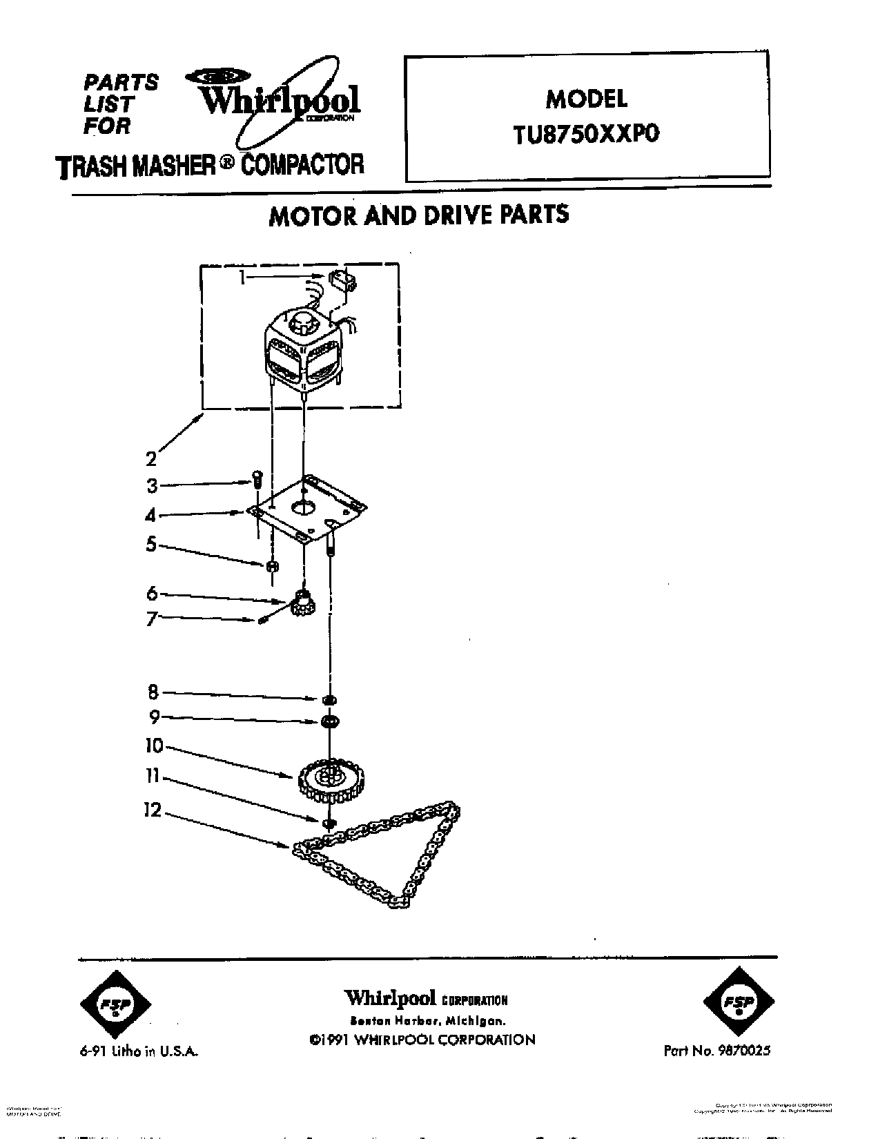 01 - MOTOR AND DRIVE, LIT/OPTIONAL
