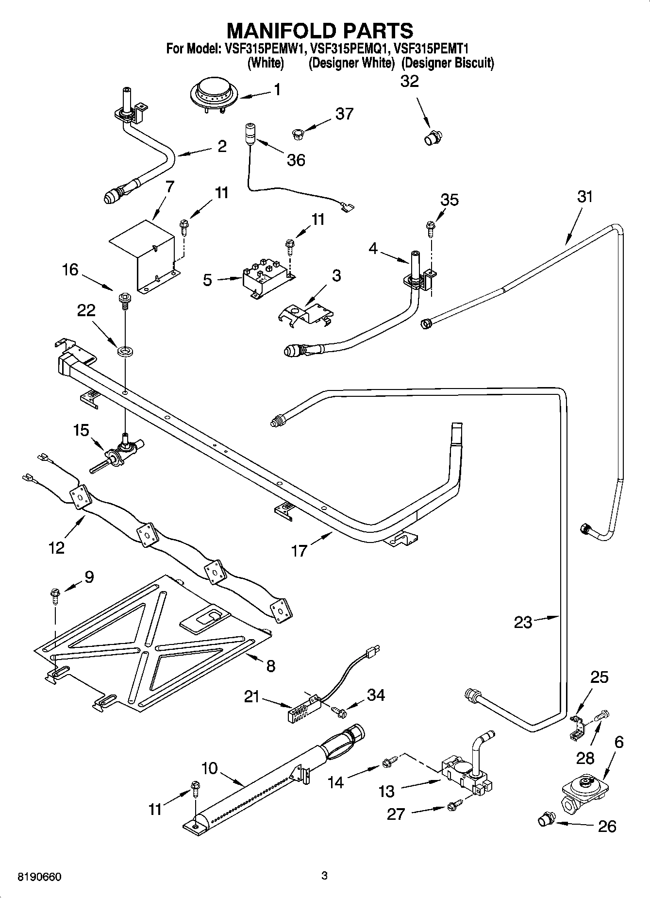 03 - MANIFOLD PARTS