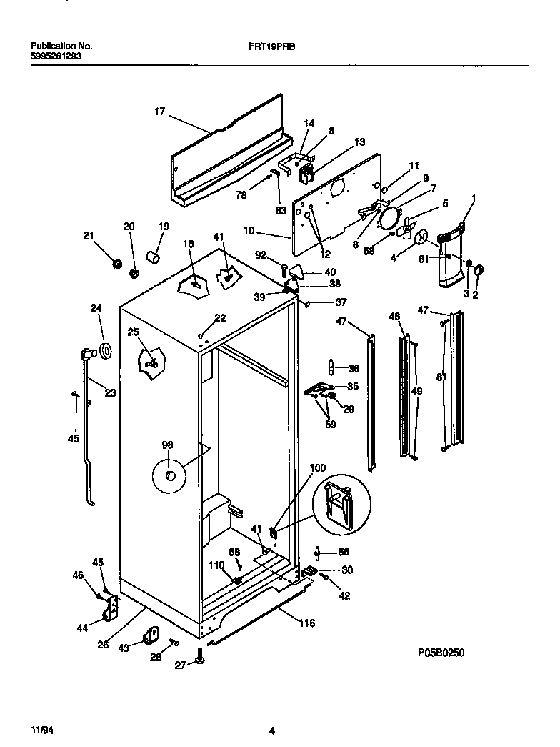 03 - CABINET, FAN ASSEMBLY