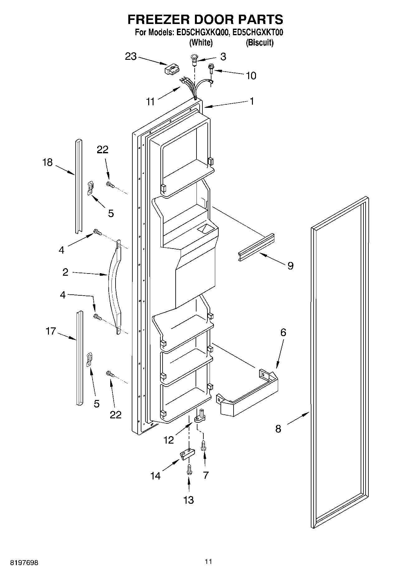 07 - FREEZER DOOR
