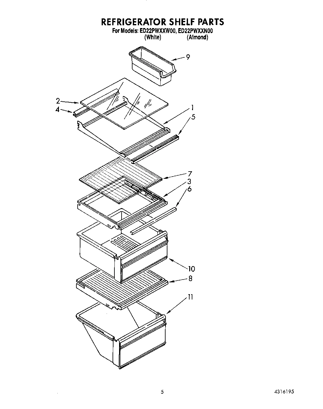 04 - REFRIGERATOR SHELF