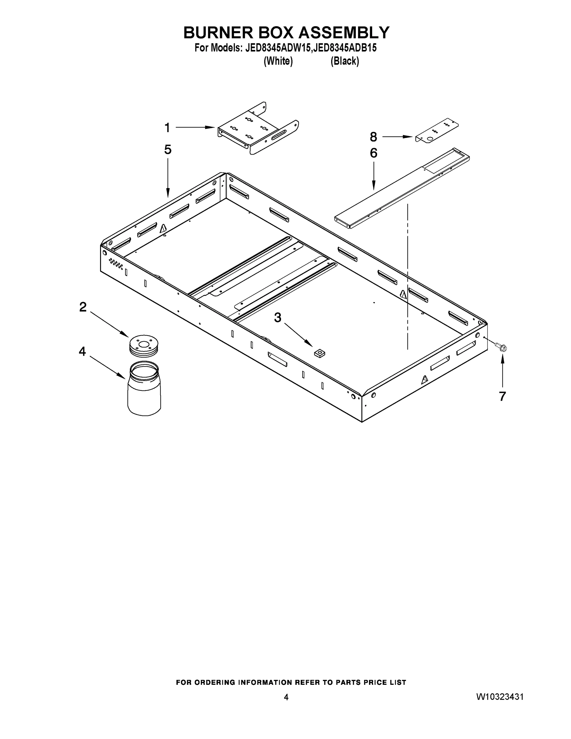 03 - BURNER BOX ASSEMBLY