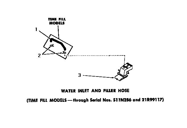 23 - WATER INLET & FILLER HOSE