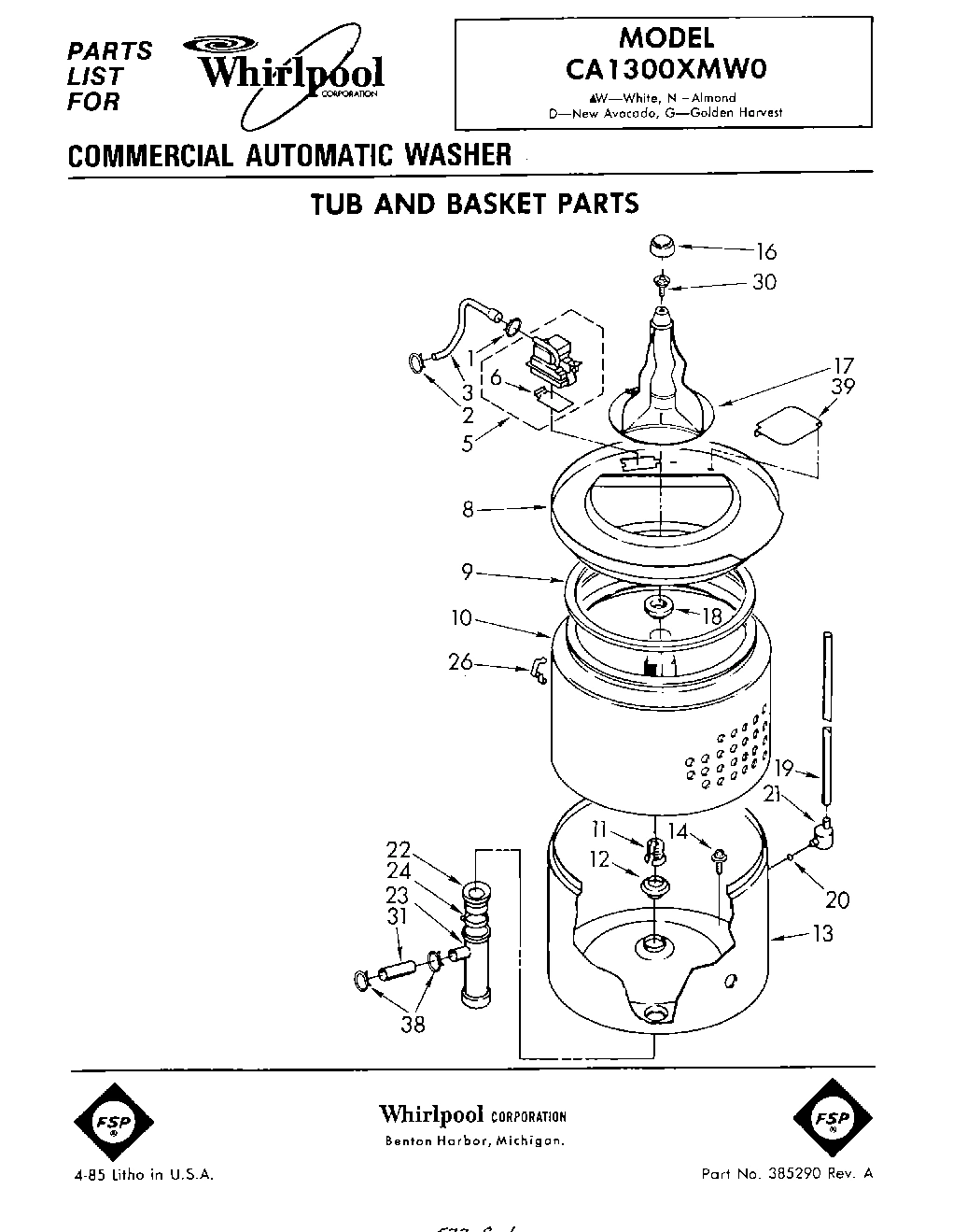 01 - TUB AND BASKET
