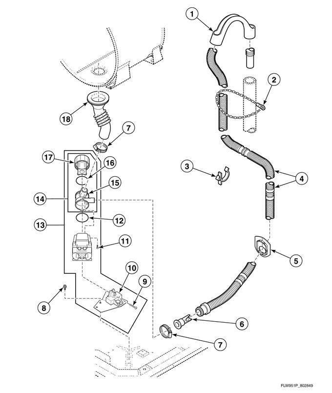 Drain Hose And Pump