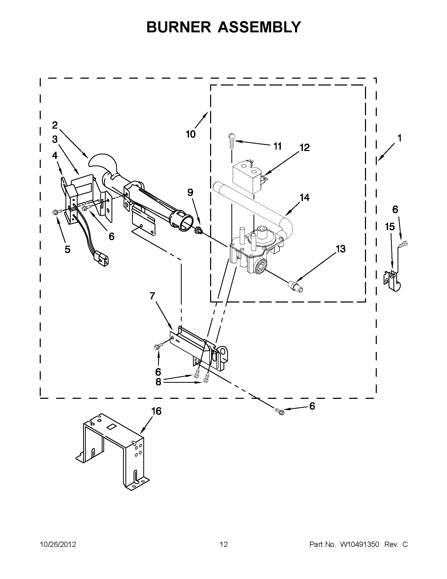 06 - BURNER ASSEMBLY